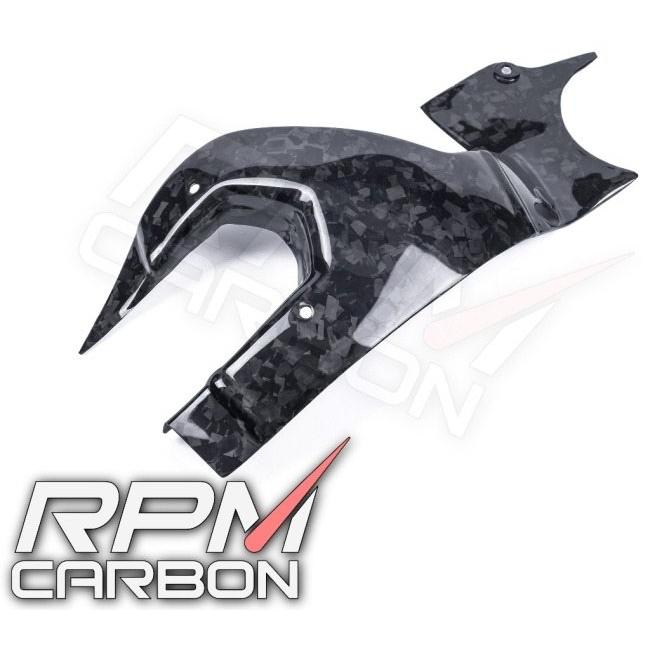 RPM CARBON アールピーエムカーボン スイングアームカバー H2 仕上げ：ツヤなし / 仕様：平織 Ninja H2R SX KAWASAKI カワサキ 外装の画像