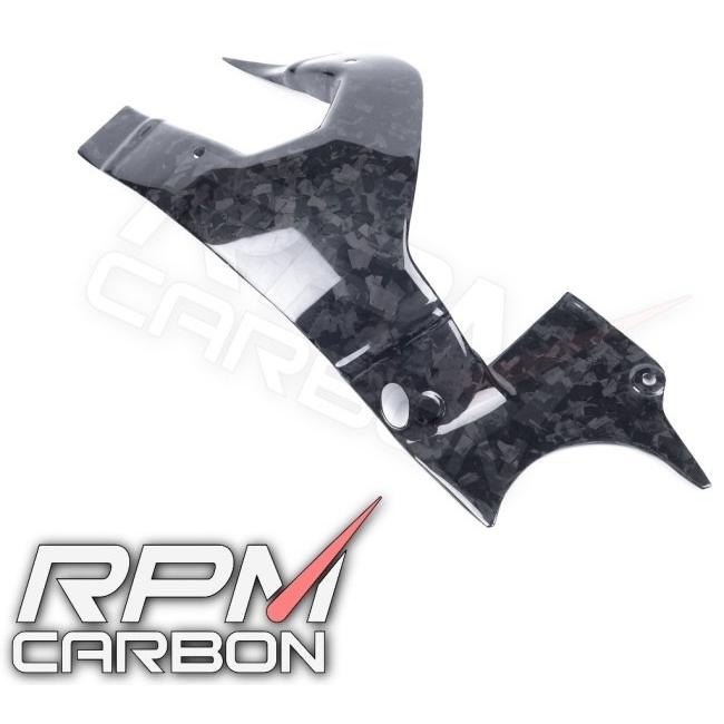 RPM CARBON アールピーエムカーボン スイングアームカバー H2 仕上げ：ツヤなし / 仕様：綾織 Ninja H2R SX KAWASAKI カワサキ 外装の画像