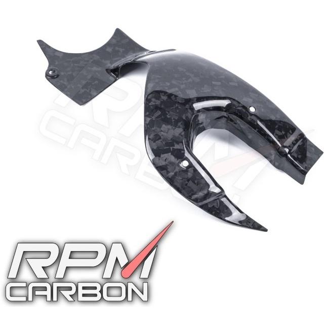 RPM CARBON アールピーエムカーボン スイングアームカバー H2 仕上げ：ツヤなし / 仕様：綾織 Ninja H2R SX KAWASAKI カワサキ 外装の画像