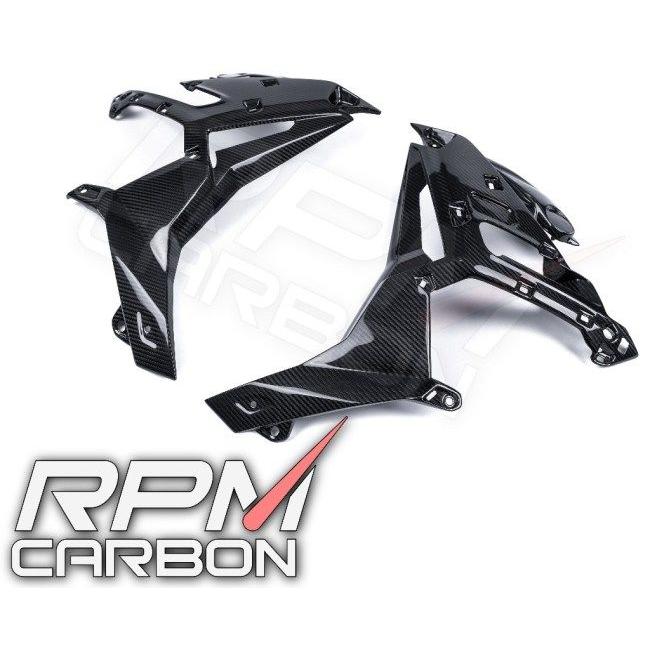 RPM CARBON アールピーエムカーボン フロントサイドカウル S1000R (K47) 仕上げ：ツヤあり / 仕様：12K 綾織 M1000R BMW サイドカウル・サイドカバー 外装の画像
