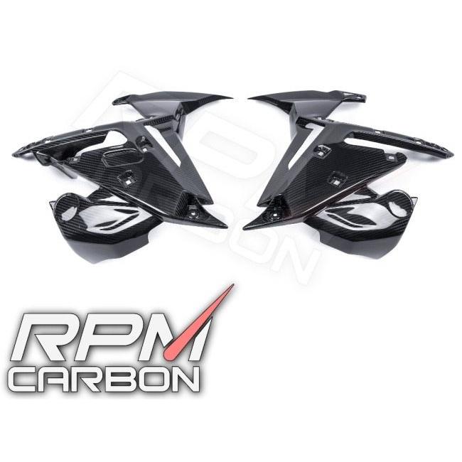 RPM CARBON アールピーエムカーボン フロントサイドカウル S1000R (K47) 仕上げ：ツヤなし / 仕様：12k 平織 M1000R BMW サイドカウル・サイドカバー 外装の画像