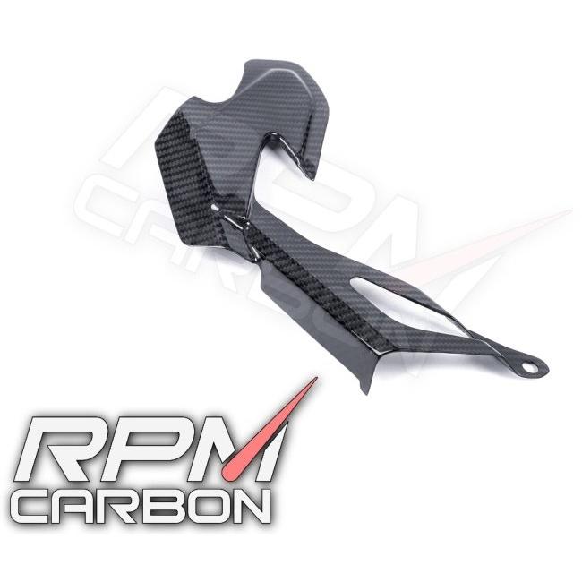 RPM CARBON アールピーエムカーボン フロントチェーンガード MT-10 (FZ-10) 仕上げ：ツヤなし / 仕様：平織 R1M R1 FZ-10 YAMAHA ヤマハ チェーンガードの画像