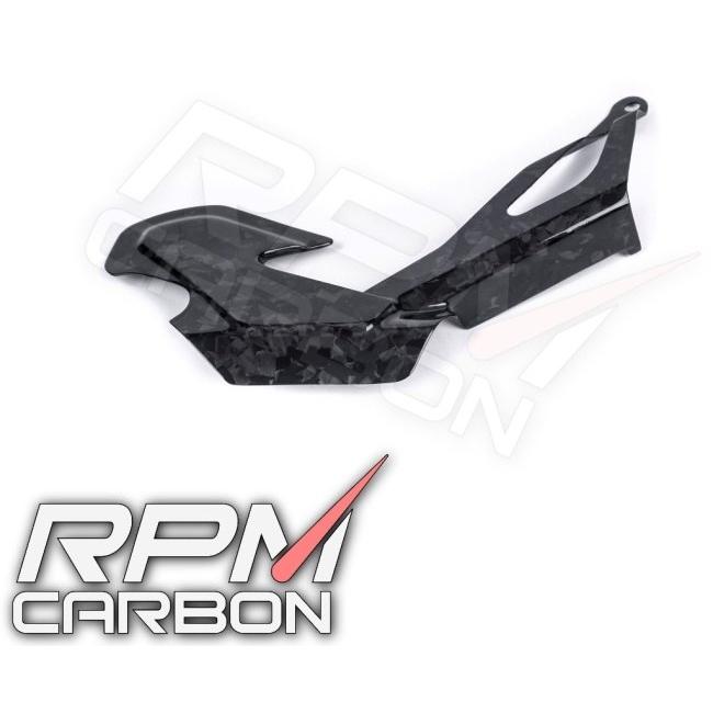 RPM CARBON アールピーエムカーボン フロントチェーンガード MT-10 (FZ-10) 仕上げ：ツヤなし / 仕様：平織 R1M R1 FZ-10 YAMAHA ヤマハ チェーンガードの画像