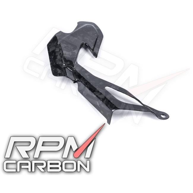 RPM CARBON アールピーエムカーボン フロントチェーンガード MT-10 (FZ-10) 仕上げ：ツヤなし / 仕様：平織 R1M R1 FZ-10 YAMAHA ヤマハ チェーンガードの画像