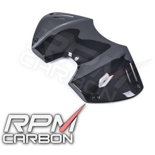 RPM CARBON アールピーエムカーボン フロントタンクカバー PANIGALEV4 仕上げ：ツヤなし / 仕様：鍛造カーボン Panigale V4 V4R DUCATI ドゥカティ タンク関連