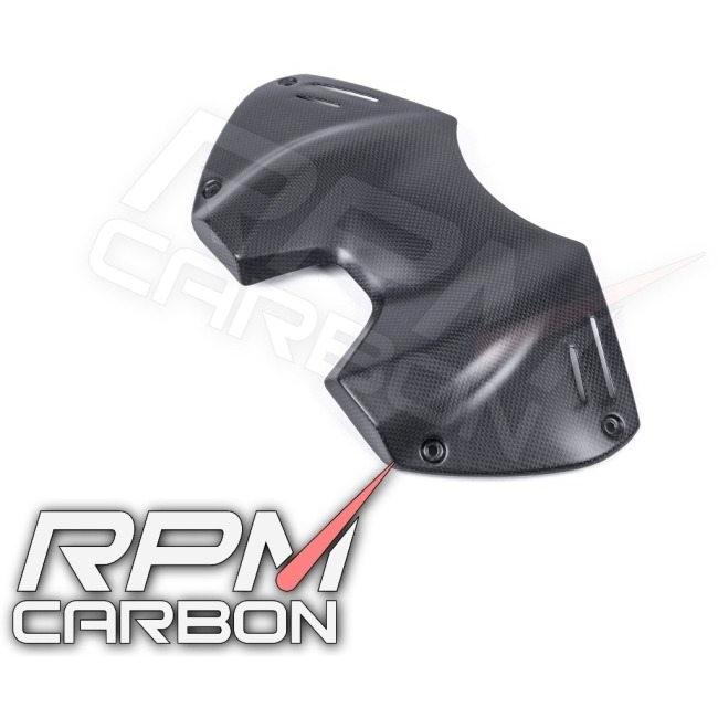 RPM CARBON アールピーエムカーボン フロントタンクカバー PANIGALEV4 仕上げ：ツヤなし / 仕様：鍛造カーボン Panigale V4 V4R DUCATI ドゥカティ タンク関連