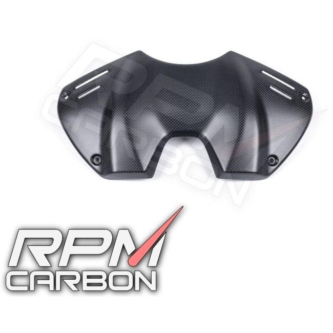 RPM CARBON アールピーエムカーボン フロントタンクカバー PANIGALEV4 仕上げ：ツヤなし / 仕様：鍛造カーボン Panigale V4 V4R DUCATI ドゥカティ タンク関連