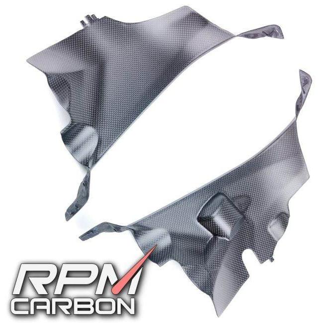 RPM CARBON アールピーエムカーボン フロントサイドカウル PANIGALEV4 仕上げ：ツヤあり / 仕様：鍛造カーボン Panigale V4 V4S V4R DUCATI ドゥカティ 外装 | ブランド登録なし | 02