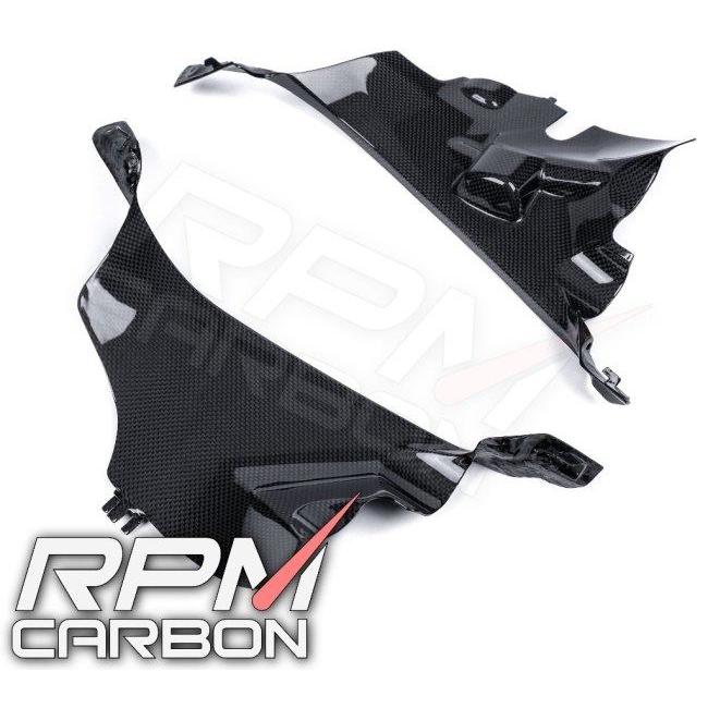 RPM CARBON アールピーエムカーボン フロントサイドカウル PANIGALEV4 仕上げ：ツヤなし / 仕様：綾織 Panigale V4 V4S V4R DUCATI ドゥカティ カウル関連 外装 | ブランド登録なし | 06