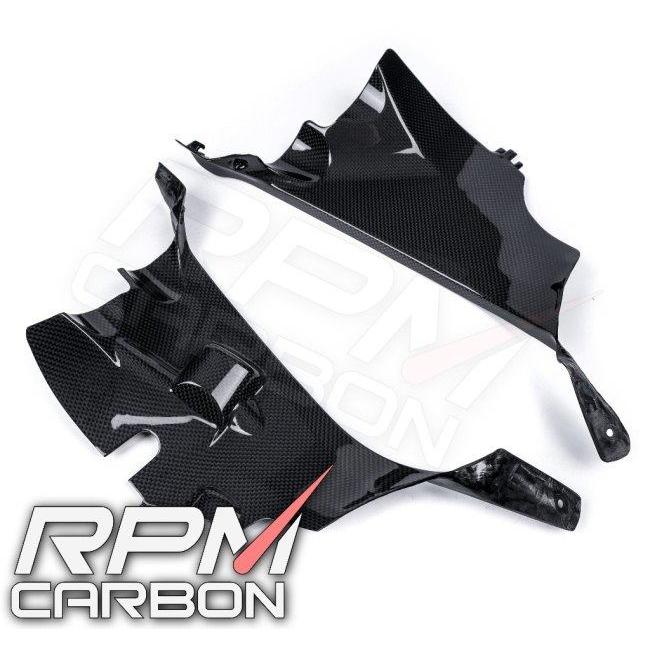 RPM CARBON アールピーエムカーボン フロントサイドカウル PANIGALEV4 仕上げ：ツヤなし / 仕様：綾織 Panigale V4 V4S V4R DUCATI ドゥカティ カウル関連 外装 | ブランド登録なし | 08