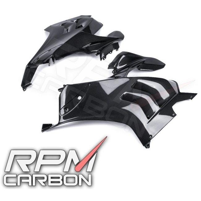 RPM CARBON アールピーエムカーボン サイドカウル PANIGALEV4 仕上げ：ツヤあり / 仕様：平織 Panigale V4 V4S V4R DUCATI ドゥカティ カウル関連 外装の画像