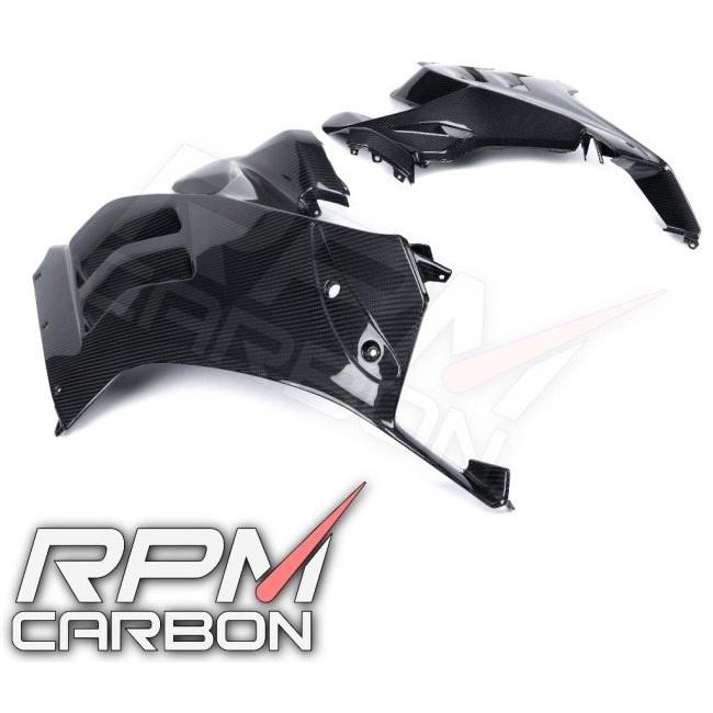 RPM CARBON アールピーエムカーボン サイドカウル PANIGALEV4 仕上げ：ツヤなし / 仕様：平織 Panigale V4 V4S V4R DUCATI ドゥカティ カウル関連 外装の画像