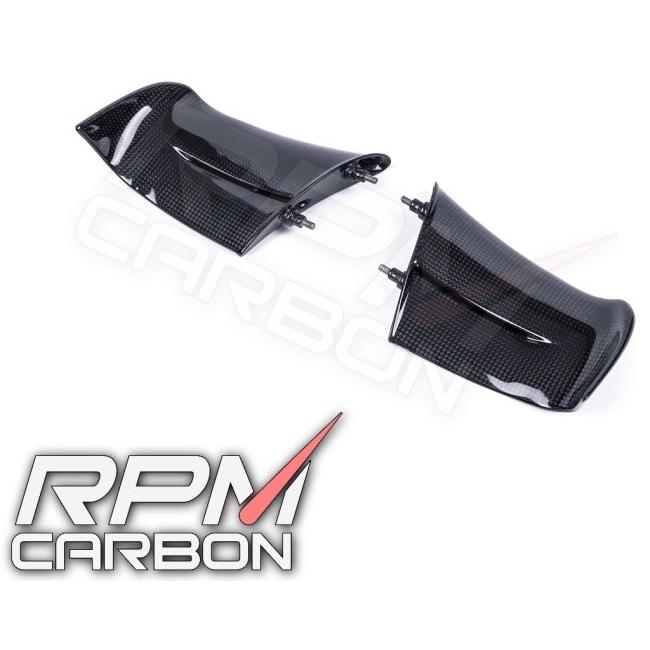 ブランド登録なし - RPM CARBON アールピーエムカーボン サイドウイングレット PANIGALEV4 入眼：ツヤなし / 遣りかた：綾織 Panigale V4 V4S V4R DUCATI ドゥカティ 飾りつけ