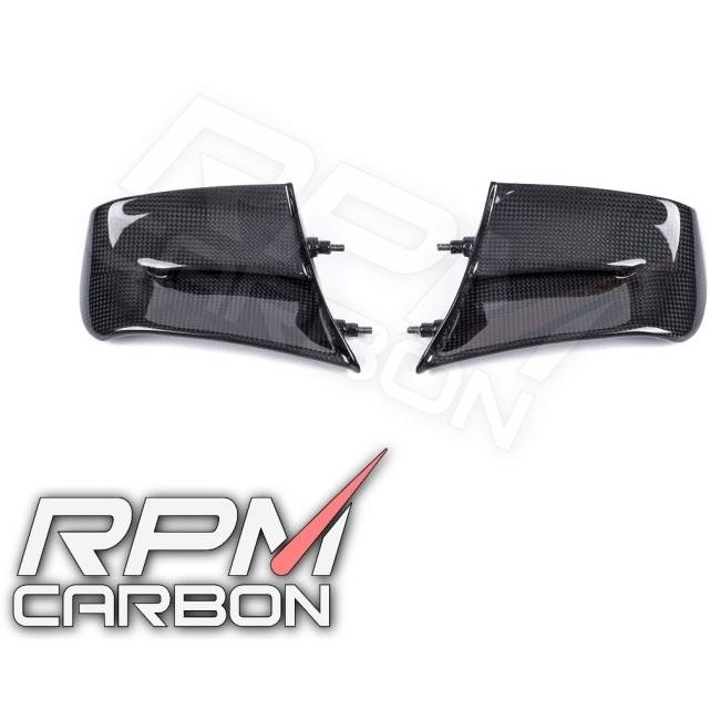 ブランド登録なし - RPM CARBON アールピーエムカーボン サイドウイングレット PANIGALEV4 入眼：ツヤなし / 遣りかた：綾織 Panigale V4 V4S V4R DUCATI ドゥカティ 飾りつけ