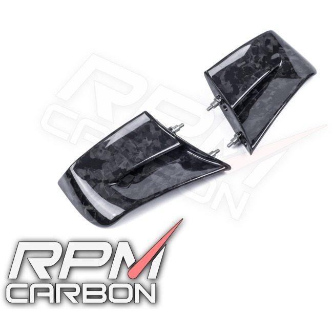ブランド登録なし - RPM CARBON アールピーエムカーボン サイドウイングレット PANIGALEV4 入眼：ツヤなし / 遣りかた：綾織 Panigale V4 V4S V4R DUCATI ドゥカティ 飾りつけ