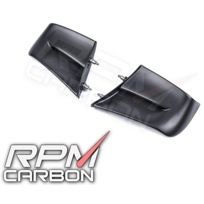 ブランド登録なし - RPM CARBON アールピーエムカーボン サイドウイングレット PANIGALEV4 入眼：ツヤなし / 遣りかた：綾織 Panigale V4 V4S V4R DUCATI ドゥカティ 飾りつけ