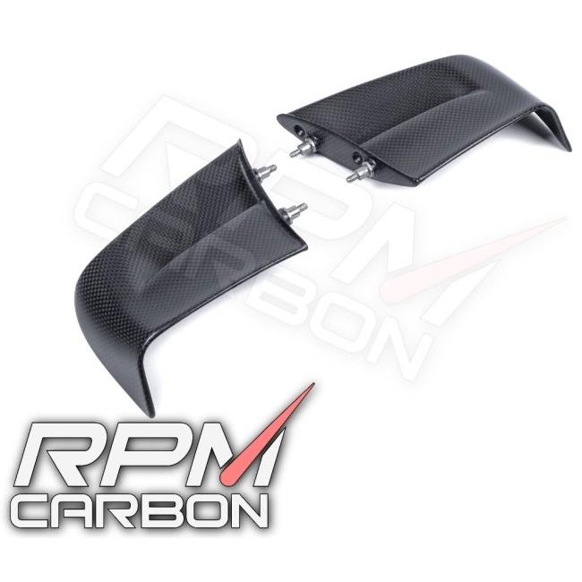 ブランド登録なし - RPM CARBON アールピーエムカーボン サイドウイングレット PANIGALEV4 入眼：ツヤなし / 遣りかた：綾織 Panigale V4 V4S V4R DUCATI ドゥカティ 飾りつけ