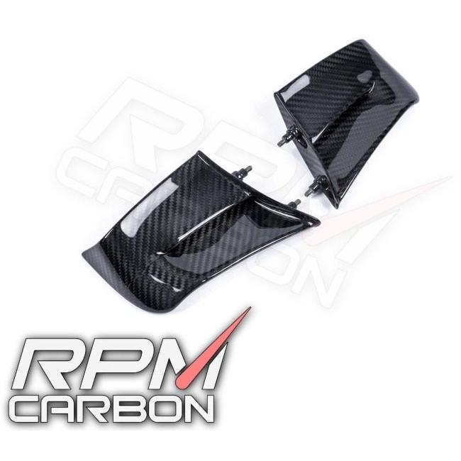 ブランド登録なし - RPM CARBON アールピーエムカーボン サイドウイングレット PANIGALEV4 入眼：ツヤなし / 遣りかた：綾織 Panigale V4 V4S V4R DUCATI ドゥカティ 飾りつけ