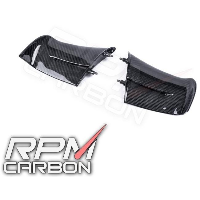 ブランド登録なし - RPM CARBON アールピーエムカーボン サイドウイングレット PANIGALEV4 入眼：ツヤなし / 遣りかた：綾織 Panigale V4 V4S V4R DUCATI ドゥカティ 飾りつけ