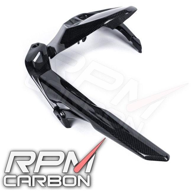 RPM CARBON アールピーエムカーボン チェーンガード付きリアフェンダー (DPスタイル) 仕上げ：ツヤなし / 仕様：綾織 Monster937 DUCATI ドゥカティ 外装の画像