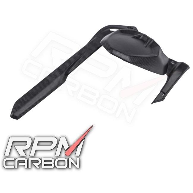 RPM CARBON アールピーエムカーボン チェーンガード付きリアフェンダー (DPスタイル) 仕上げ：ツヤなし / 仕様：綾織 Monster937 DUCATI ドゥカティ 外装の画像