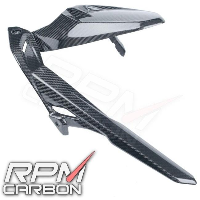 RPM CARBON アールピーエムカーボン チェーンガード付きリアフェンダー (DPスタイル) 仕上げ：ツヤなし / 仕様：綾織 Monster937 DUCATI ドゥカティ 外装の画像