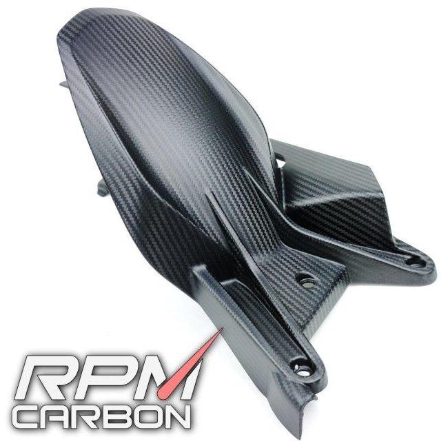 RPM CARBON アールピーエムカーボン チェーンガード付きリアフェンダー KTM 1290 仕上げ：ツヤあり / 仕様：鍛造カーボン Super Duke R リアフェンダー 外装