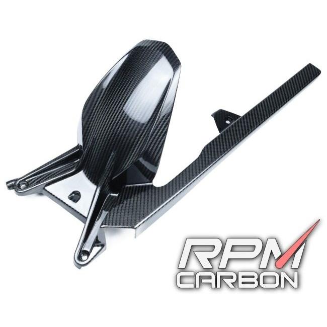 RPM CARBON アールピーエムカーボン チェーンガード付きリアフェンダー KTM 1290 仕上げ：ツヤなし / 仕様：鍛造カーボン Super Duke R リアフェンダー 外装