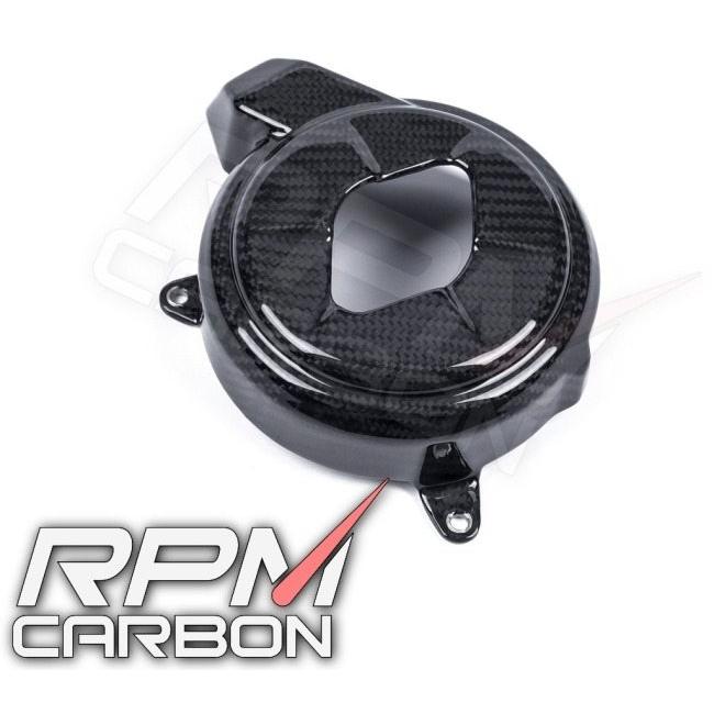 RPM CARBON アールピーエムカーボン エンジンカバー ＃4 STREETFIGHTER V4 仕上げ：ツヤあり / 仕様：平織 Streetfighter V4S DUCATI ドゥカティ エンジン