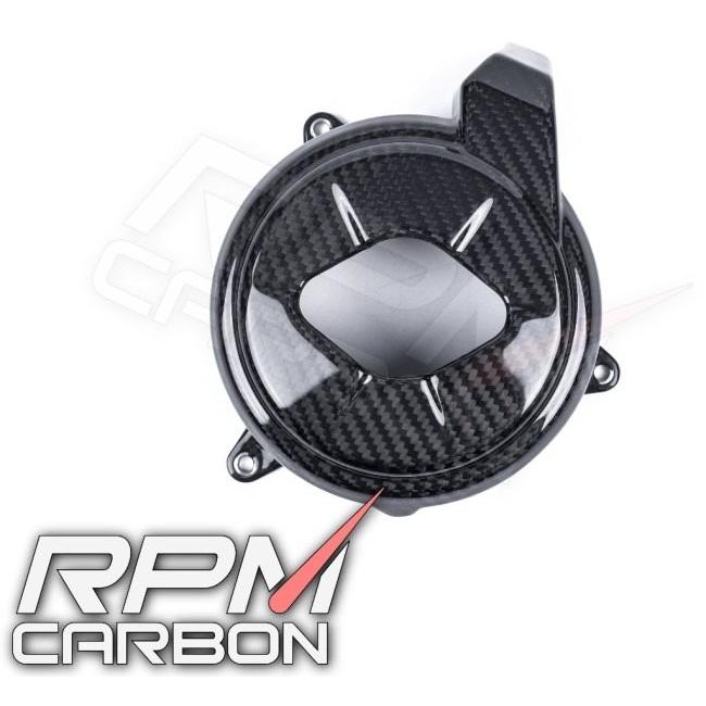 RPM CARBON アールピーエムカーボン エンジンカバー ＃4 STREETFIGHTER V4 仕上げ：ツヤあり / 仕様：平織 Streetfighter V4S DUCATI ドゥカティ エンジン