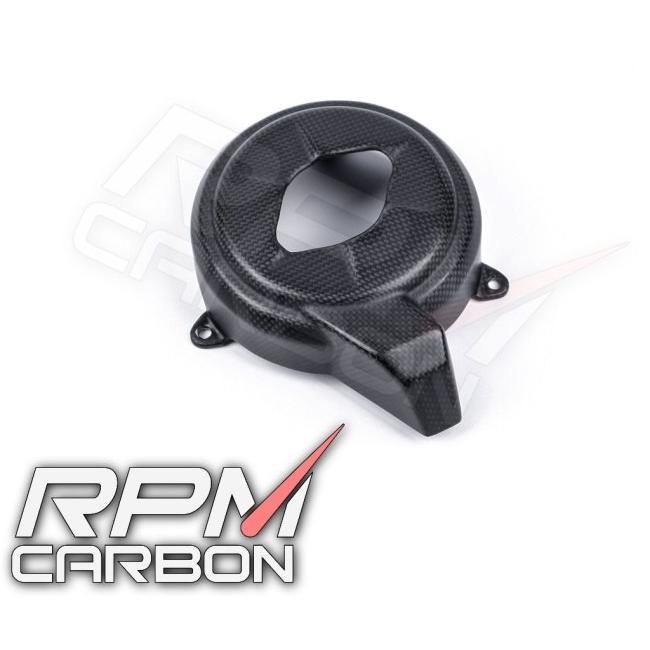 RPM CARBON アールピーエムカーボン エンジンカバー ＃4 STREETFIGHTER V4 仕上げ：ツヤなし / 仕様：綾織 Streetfighter V4S DUCATI ドゥカティ エンジン