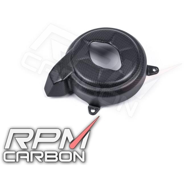 RPM CARBON アールピーエムカーボン エンジンカバー ＃4 STREETFIGHTER V4 仕上げ：ツヤなし / 仕様：綾織 Streetfighter V4S DUCATI ドゥカティ エンジン