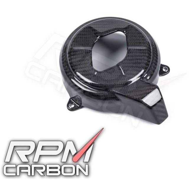 RPM CARBON アールピーエムカーボン エンジンカバー ＃4 STREETFIGHTER V4 仕上げ：ツヤなし / 仕様：綾織 Streetfighter V4S DUCATI ドゥカティ エンジン