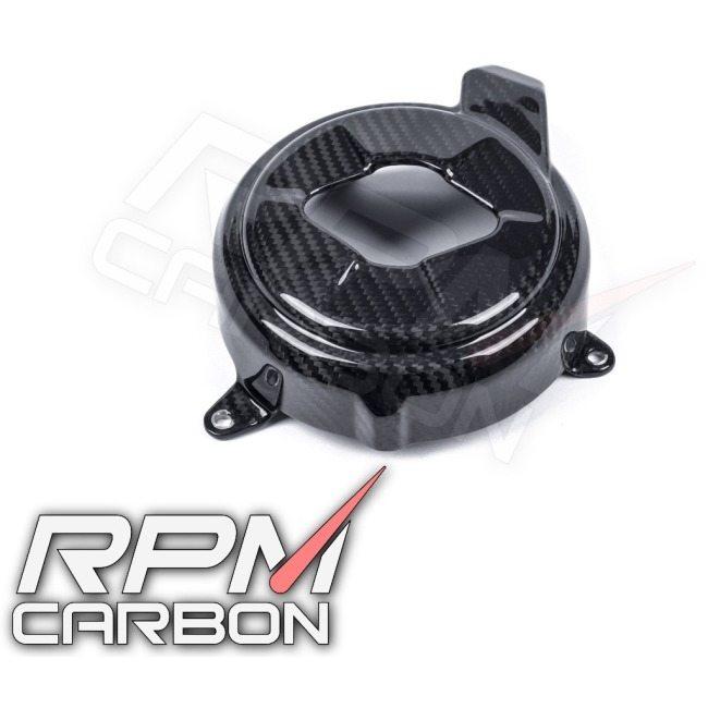 RPM CARBON アールピーエムカーボン エンジンカバー ＃4 STREETFIGHTER V4 仕上げ：ツヤなし / 仕様：綾織 Streetfighter V4S DUCATI ドゥカティ エンジン