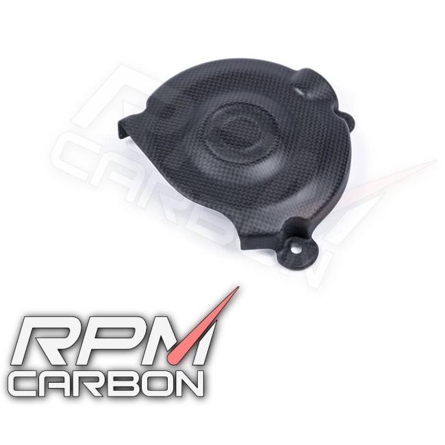 RPM CARBON アールピーエムカーボン エンジンカバー ＃5 STREETFIGHTER V4 仕上げ：ツヤなし / 仕様：綾織 Streetfighter V4S DUCATI ドゥカティ エンジン_2