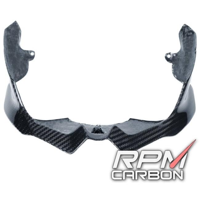 RPM CARBON アールピーエムカーボン ヘッドライトアンダーカウル STREETFIGHTER V4 仕上げ：ツヤなし / 仕様：鍛造カーボン Streetfighter V4S V2 カウル関連