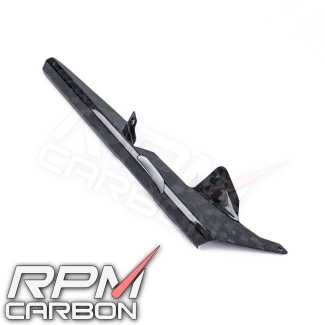 RPM CARBON アールピーエムカーボン Chain Guard for Z H2 Finish：Glossy / Weave：Forged Carbon Z H2 KAWASAKI カワサキ｜webike｜10