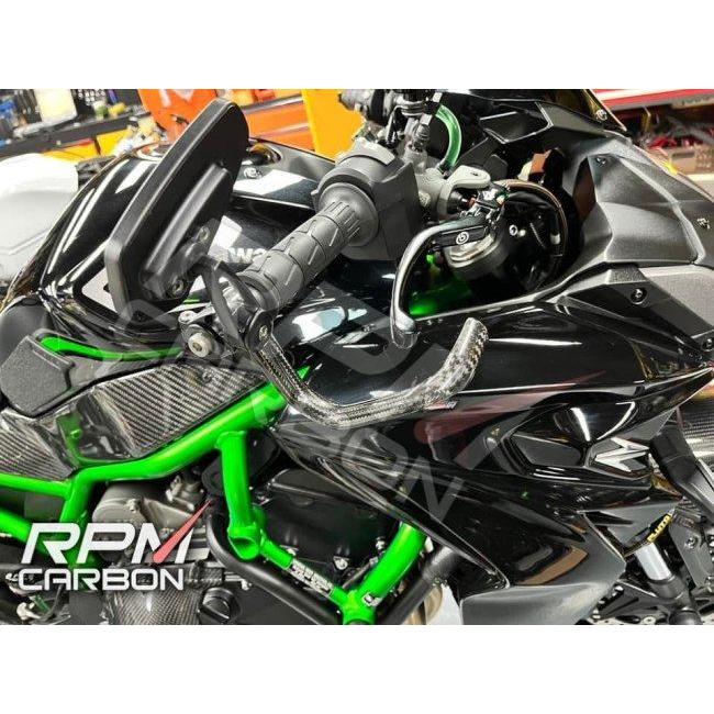 RPM CARBON アールピーエムカーボン サイドタンクカバー Z H2 仕上げ：ツヤあり / 仕様：平織 KAWASAKI カワサキ サイドカウル・サイドカバー カウル関連 外装