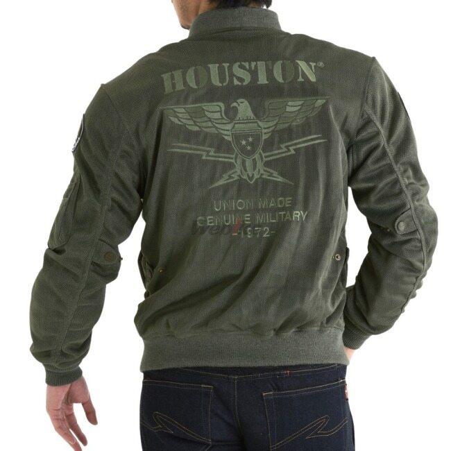 HOUSTON（ヒューストン） MA-1 M／C メッシュジャケット サイズ：XS