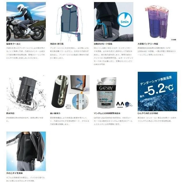 RS TAICHI アールエスタイチ RSP510 リキッドウインド 保冷ボトルキット(電動) その他冷感・ひんやりグッズ アパレル | ブランド登録なし | 12