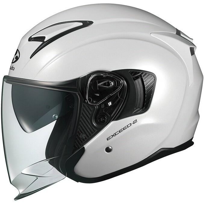 Kabuto Exceed ホワイト Sサイズ OGK KABUTO オージーケーカブト EXCEED2 [エクシード2 パールホワイト