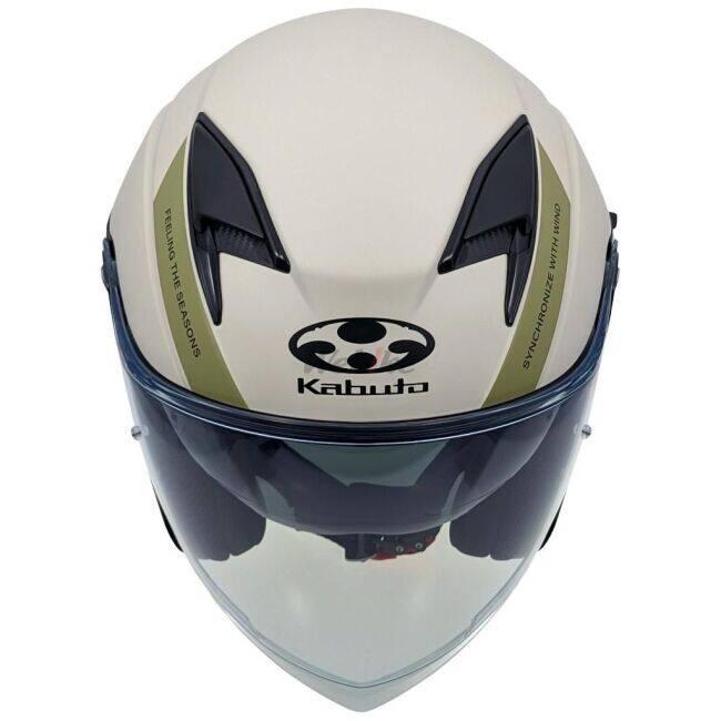 OGK KABUTO オージーケーカブト EXCEED2 DUNE [エクシード2 デューン フラットアイボリー] ヘルメット サイズ：L(59-60cm) ジェットヘルメット | OGK Kabuto | 04
