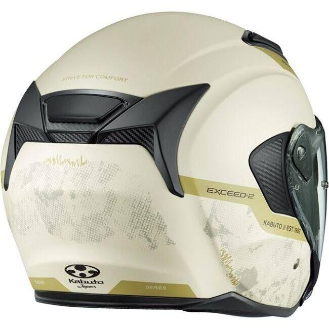 OGK KABUTO オージーケーカブト EXCEED2 DUNE [エクシード2 デューン フラットアイボリー] ヘルメット サイズ：XL(61-62cm) ジェットヘルメット | OGK Kabuto | 01