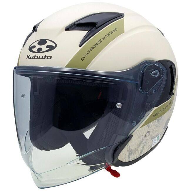 OGK KABUTO オージーケーカブト EXCEED2 DUNE [エクシード2 デューン フラットアイボリー] ヘルメット サイズ：XL(61-62cm) ジェットヘルメット | OGK Kabuto | 02