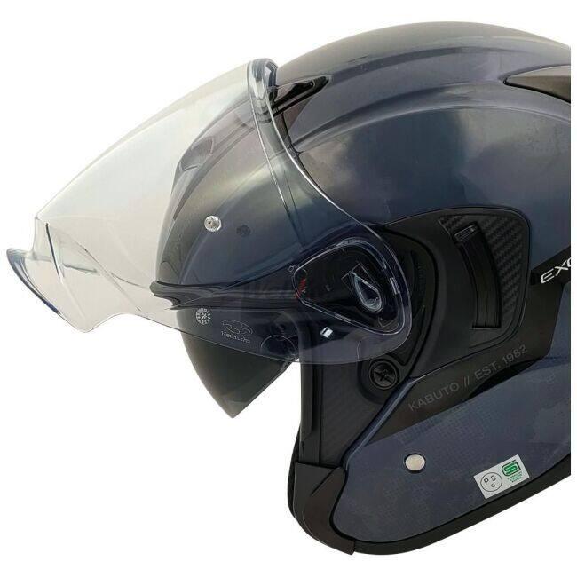 OGK KABUTO オージーケーカブト EXCEED2 DUNE [エクシード2 デューン グレーネイビー] ヘルメット サイズ：XL(61-62cm) ジェットヘルメット | OGK Kabuto | 12