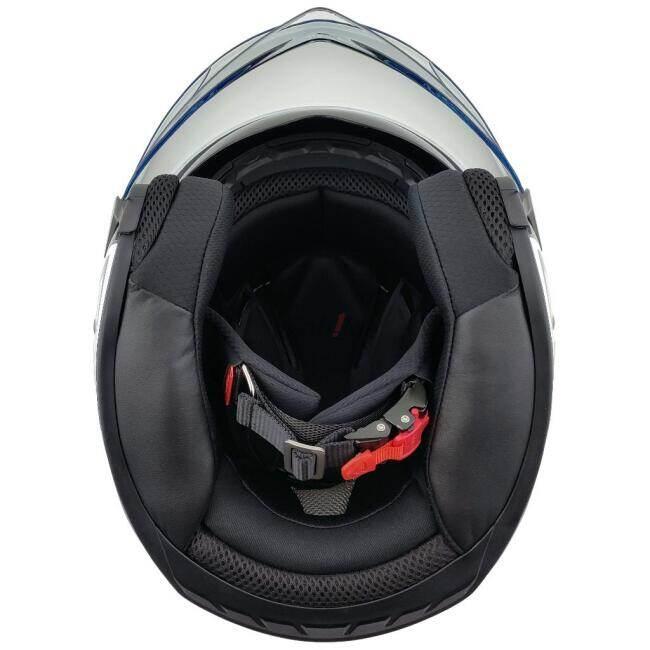 OGK KABUTO オージーケーカブト EXCEED2 CYBER [エクシード2 サイバー パールホワイトブラック] ヘルメット サイズ：XS(54-55cm) ジェットヘルメット | OGK Kabuto | 09