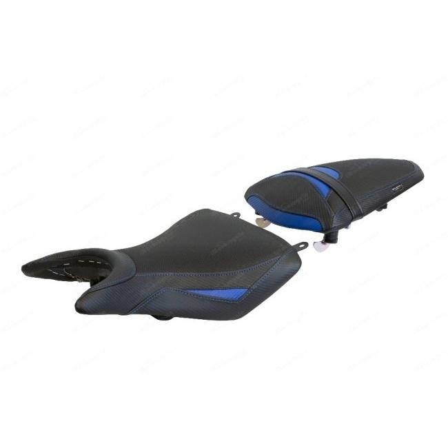Tappezzeria Italia タッペッツェリア イタリア 純正シート用カバー JESOLO (コンフォート) カラー：レッド / 張替え：あり YZF-R3 YAMAHA ヤマハ シートカバーの画像