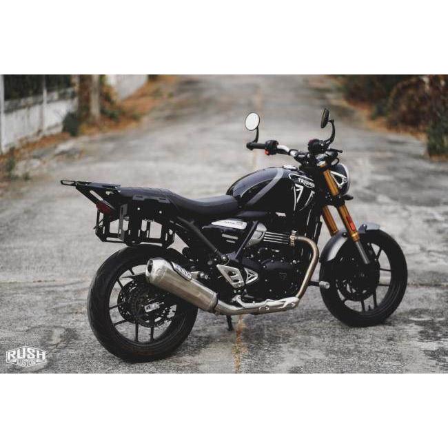 Rush Kustom ラッシュカスタム Rear + Side Carrier R/L Triumph