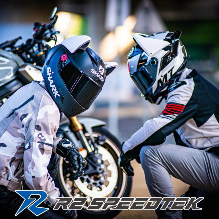 専用 R2 SpeedTek アールツースピードテック ヘルメット猫耳キット 汎用