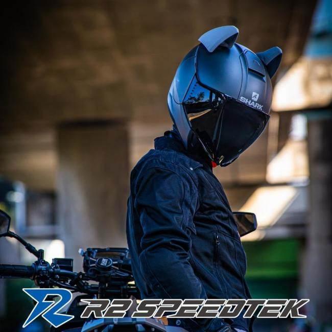 R2 SpeedTek アールツースピードテック ヘルメット猫耳キット 汎用